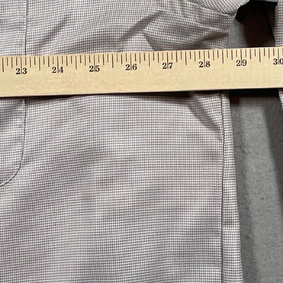 Proper Shirtings Dress Shirt Men's 19 / 35/37 Wrinkle Free 2 ply Cotton Beige - Picture 6 of 9